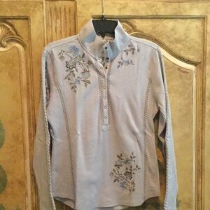 NWT Sundance Snap Front Henley